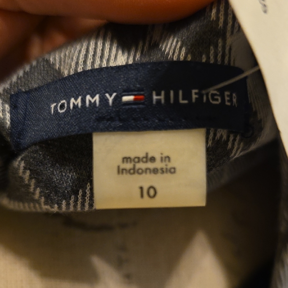 Tommy Hilfiger Gray Plaid Sheath Dress - Picture 3 of 8